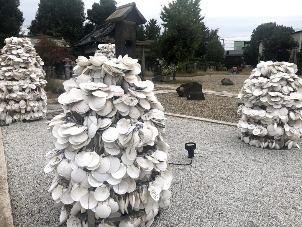 姫嶋神社の帆立絵馬