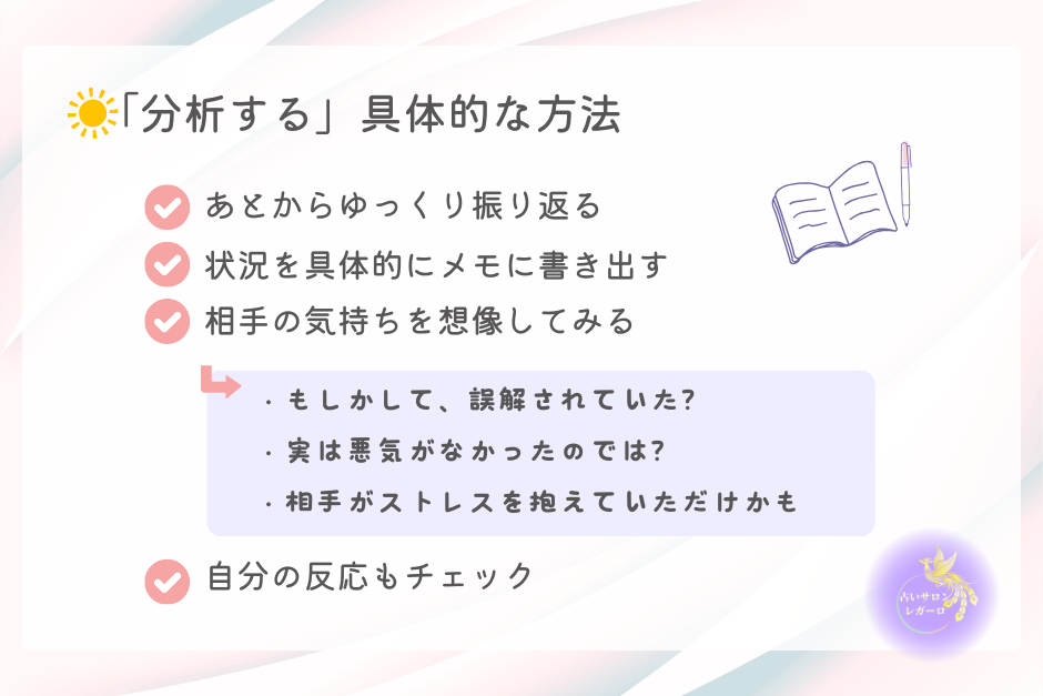 「分析する」具体的な方法